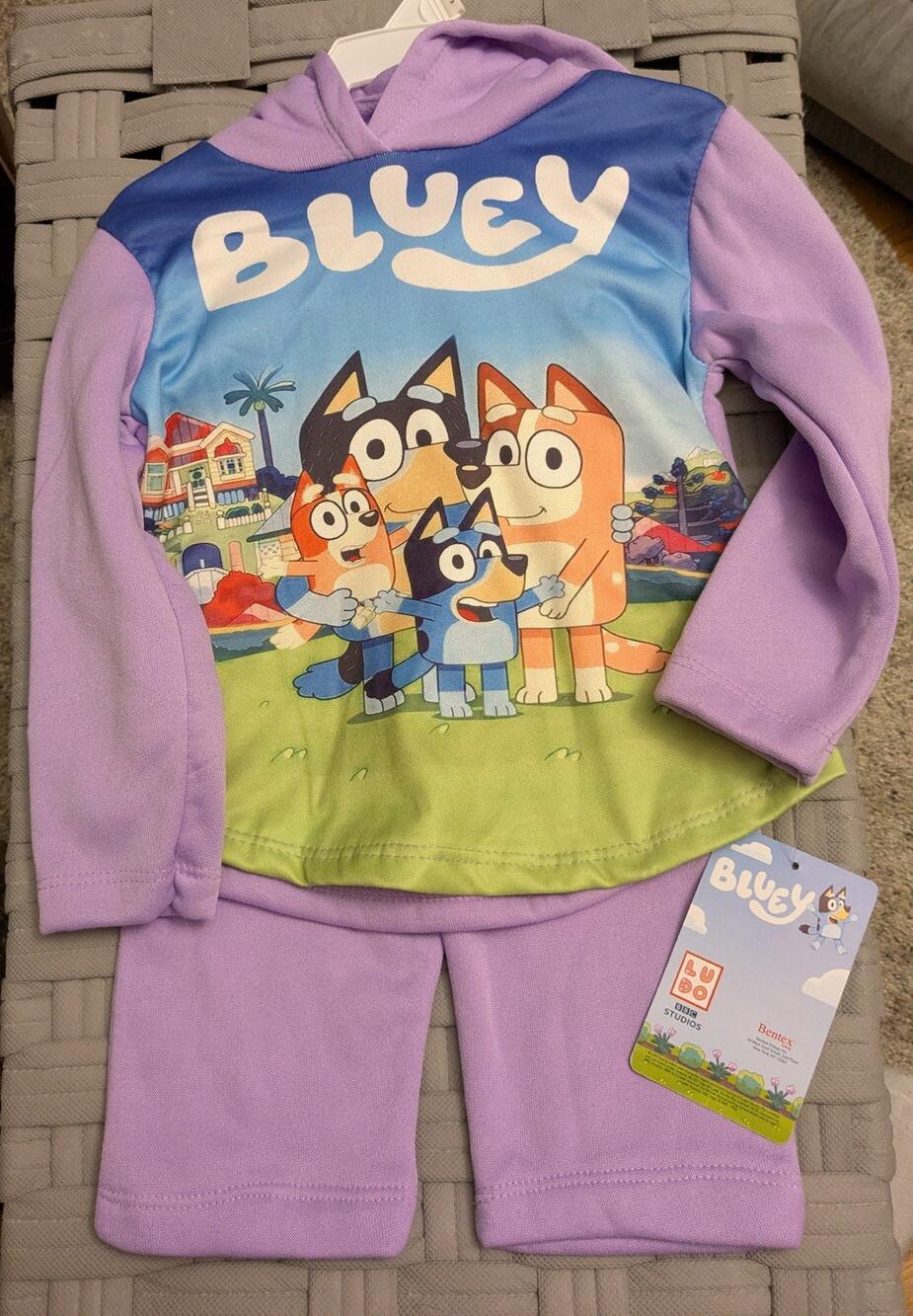 Bluey Two Piece Set Toddler 18 Months NWT